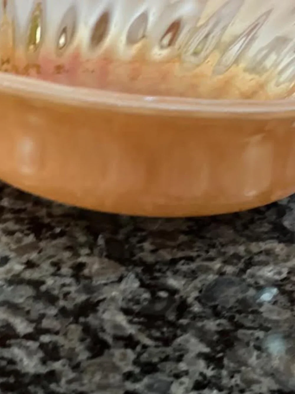 Vintage  3 Lustre Bowls Fire King Peach Anchor Hocking Dinnerware